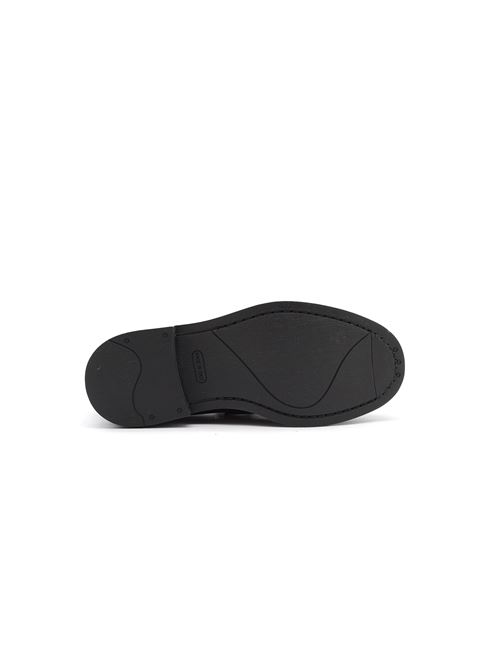 MOCASSINO CON NAPPINE MARRONE ZANFRINI | 363 02VTDM